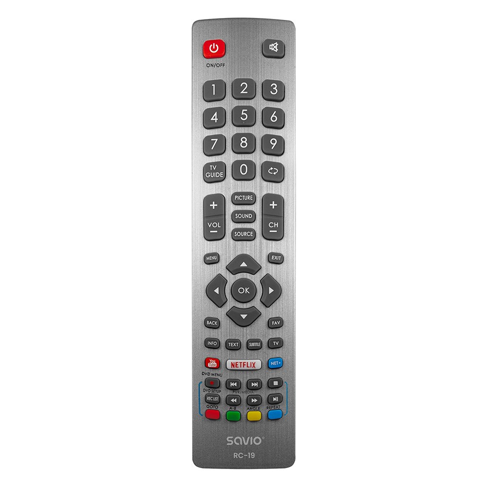 SAVIO RC-19 Universal/Replacement Remote Control For SHARP TV – SMART TV