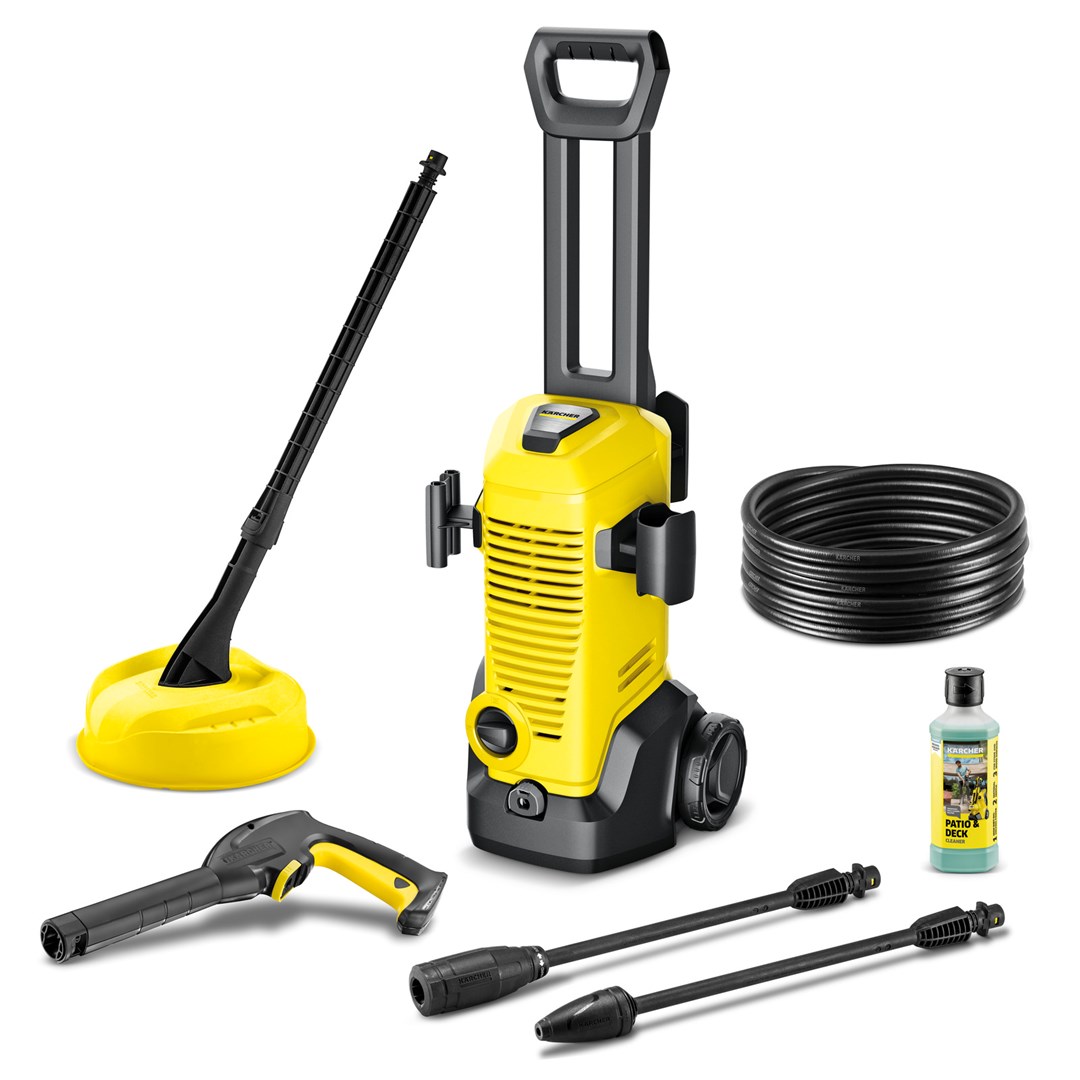 KäRcher K 3 Home Pressure Washer 380 L/H 1600 W (1.676-354.0) Black Yellow