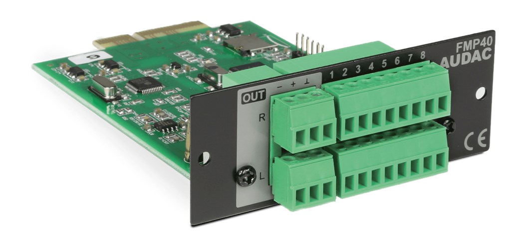 AUDAC FMP40 SourceCon™ Voice File Player Module