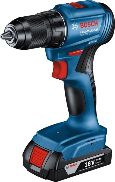 BOSCH. GSR 185-LI SOLO 50/21Nm CASE