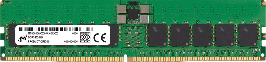 Micron MTC20F2085S1RC48BA1R memory module 32 GB 2 x 16 GB DDR5 288-pin DIMM