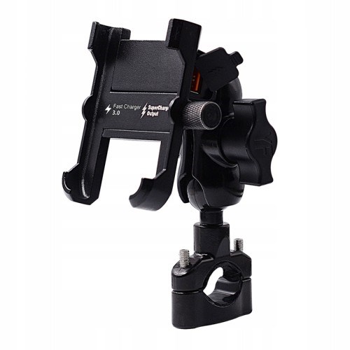 MOTORBIKE PHONE HOLDER FREEDCONN MC10 BM2R HEAD TUBE ATTACHMENT