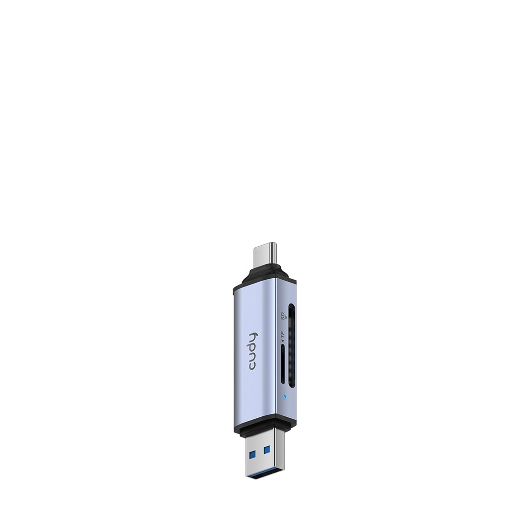 CUDY UH200 2-In-1 USB 3.0 Card Reader