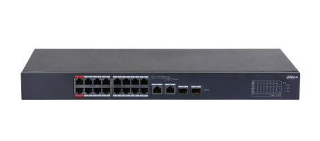 Dahua Technology DH-CS4218-16ET-135 network switch Managed L2 Gigabit Ethernet (10/100/1000) Power over Ethernet (PoE) Black