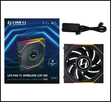 Lian Li Uni Fan TL Computer case 12 cm Black 1 pc(s)