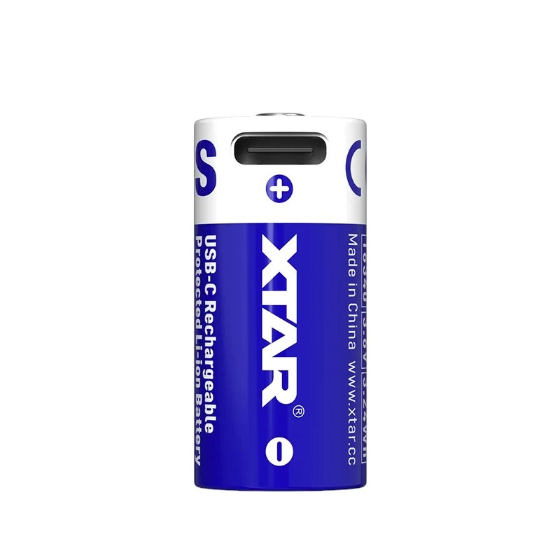 Battery 16340 / R-CR123 3 7V Li-Ion 900 MAh
