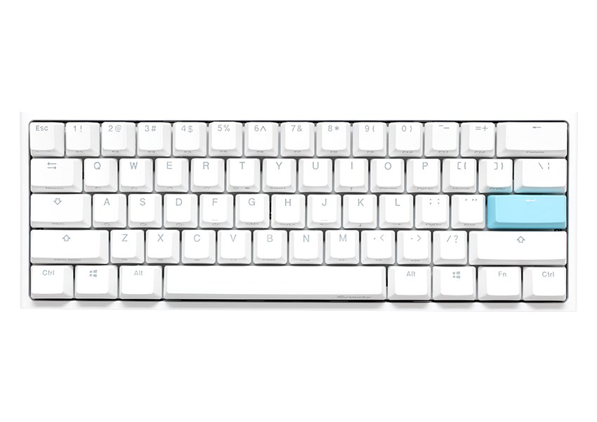 Ducky DKON2061ST keyboard Gaming USB QWERTZ German White