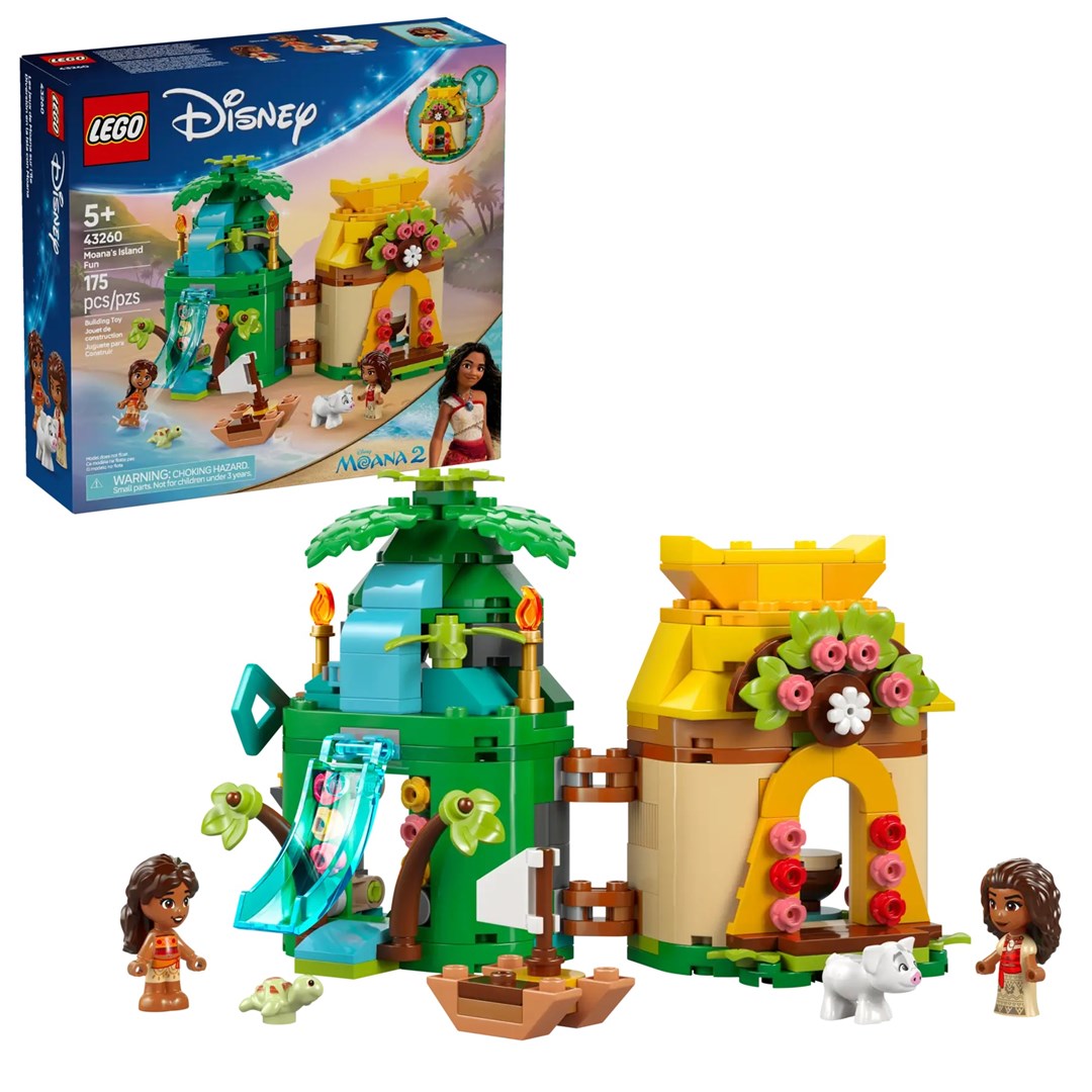 LEGO DISNEY 43260 Moana'S Island Fun