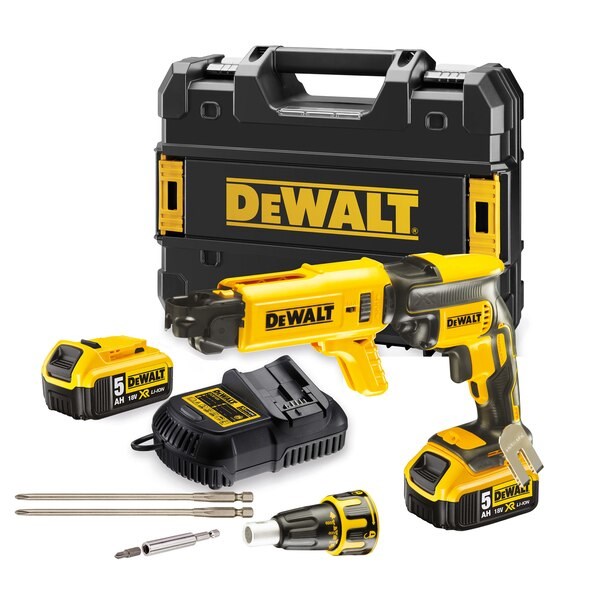DEWALT Akku-Schnellbauschr.-Set. 18V / 5.0Ah