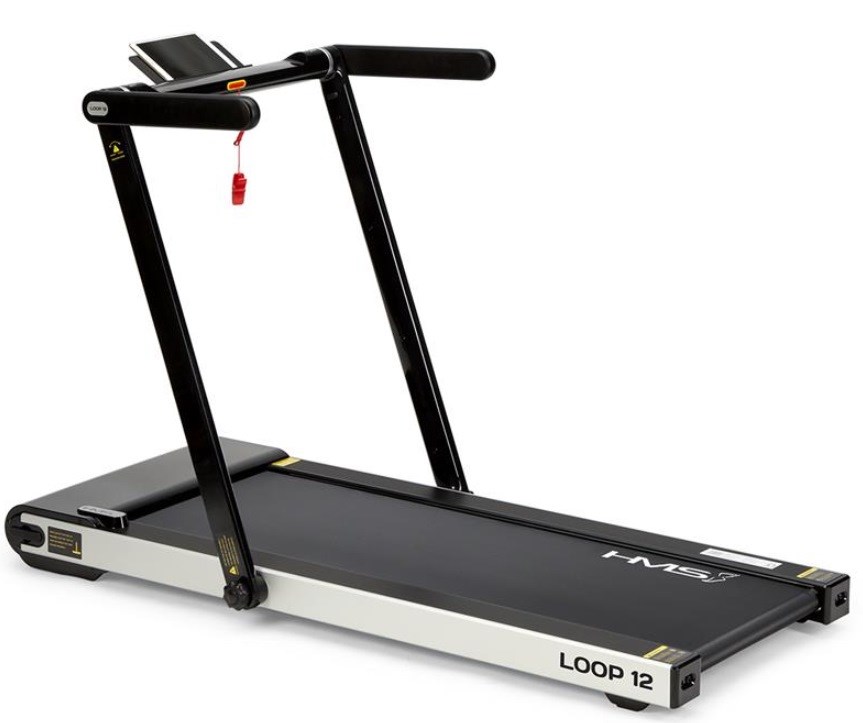 HMS LOOP12 Electric Treadmill 1-12 Km/H Black