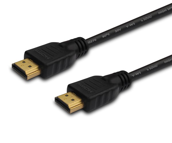 Savio * CL-194 1,5m black HDMI cable