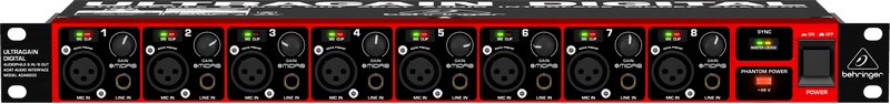 Behringer ADA8200 - 8 Channel Audio Converter 10 - 24000 Hz