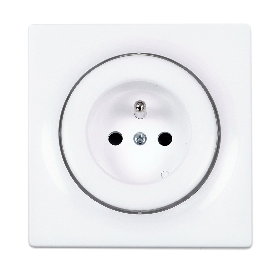 Fibaro Walli Socket-Outlet Type E White