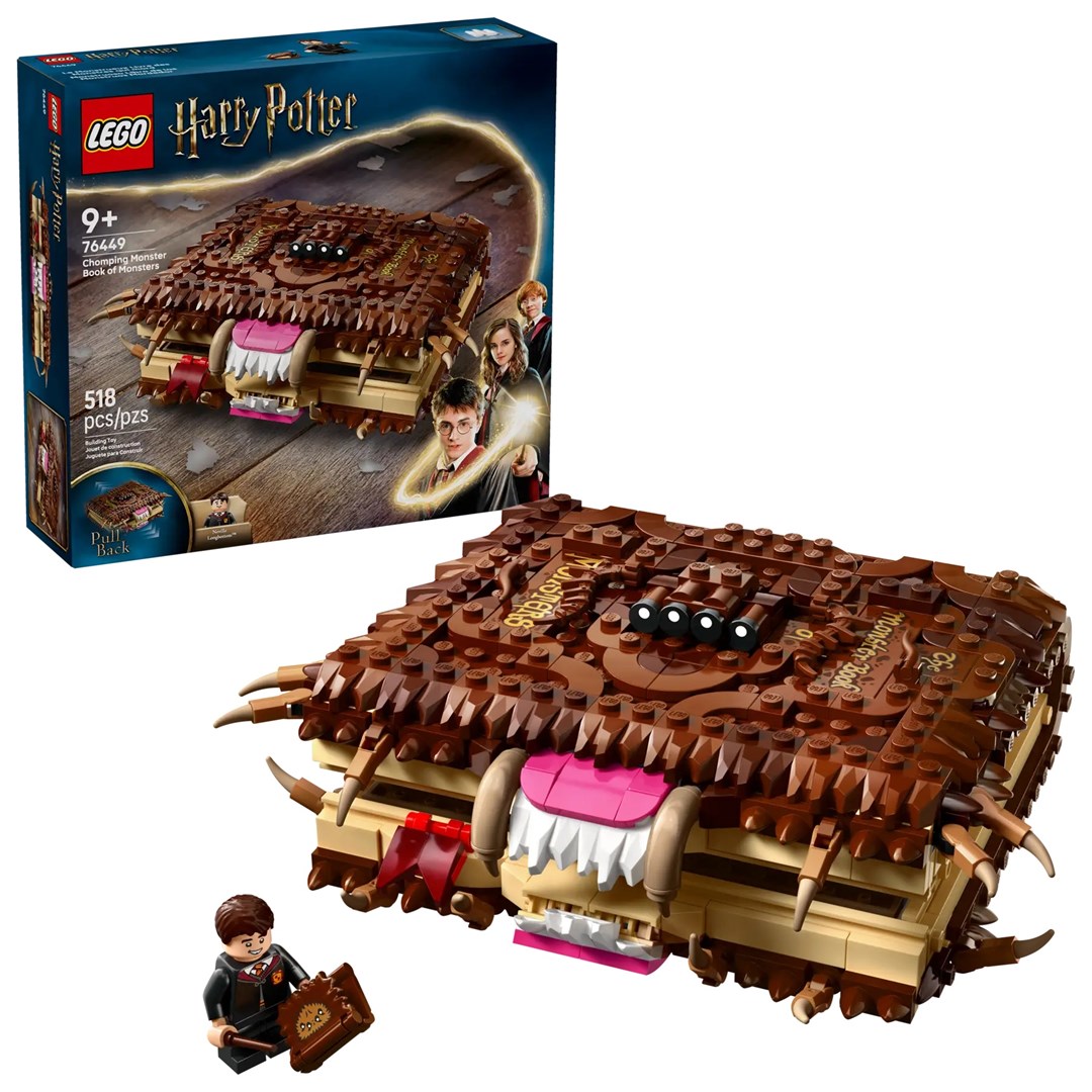 LEGO HARRY POTTER 76449 Chomping Monster Book Of Monsters