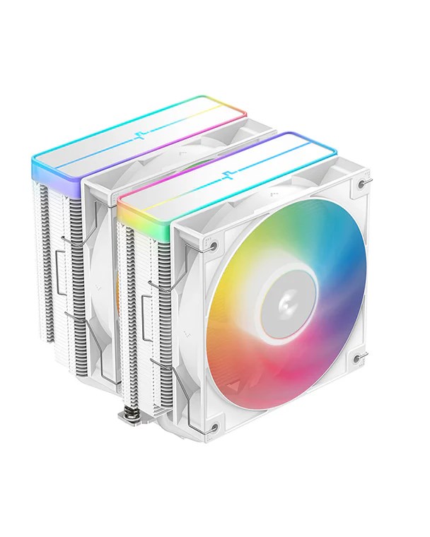 DeepCool AG620 WH ARGB V2 Chipset, Motherboard Air cooler 12 cm White 1 pc(s)