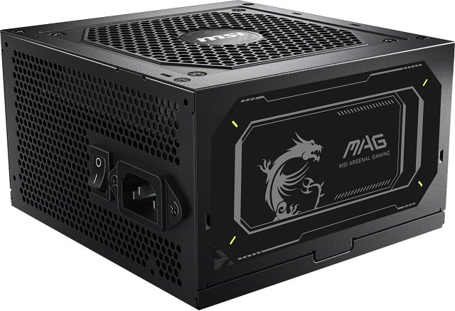 MSI MAG A850GL PCIE5 II power supply unit 850 W 20+4 pin ATX ATX Black
