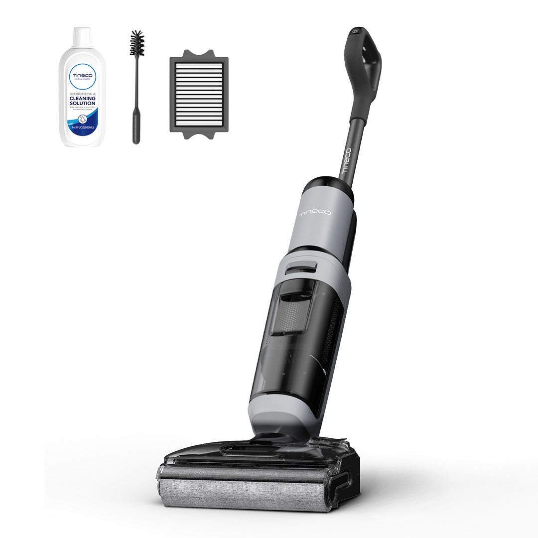 Tineco FloorOne I5 Stretch PLUS Upright Vacuum Battery Dry Wet Bagless Grey 2.5 Ah
