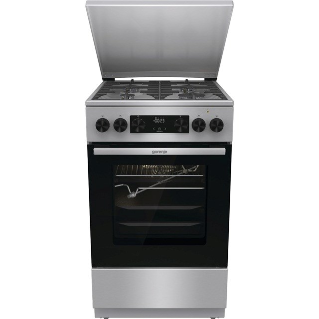 Gorenje GKS5C71XF Freestanding Cooker With Oven Silver