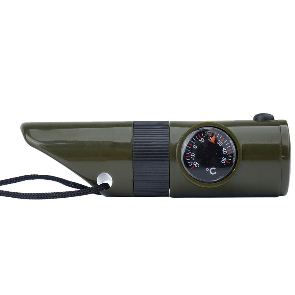 Mil-Tec Survival Whistle 6 In 1 Olive