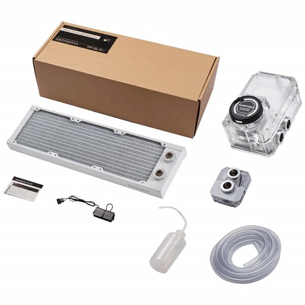 Phanteks EZ-Fit 360 Soft-Kit Processor Liquid cooling kit Black, Transparent 5 pc(s)
