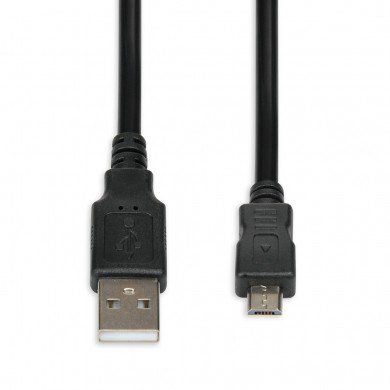 iBox IKU2M18 USB cable USB 2.0 1.8 m USB A Micro-USB B Black