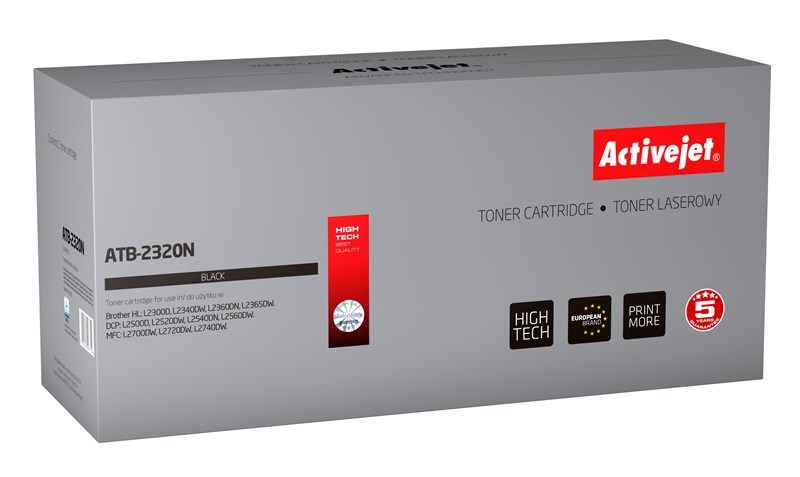 Activejet ATB-2320N toner (replacement for Brother TN-2320; Supreme; 2600 pages; black)