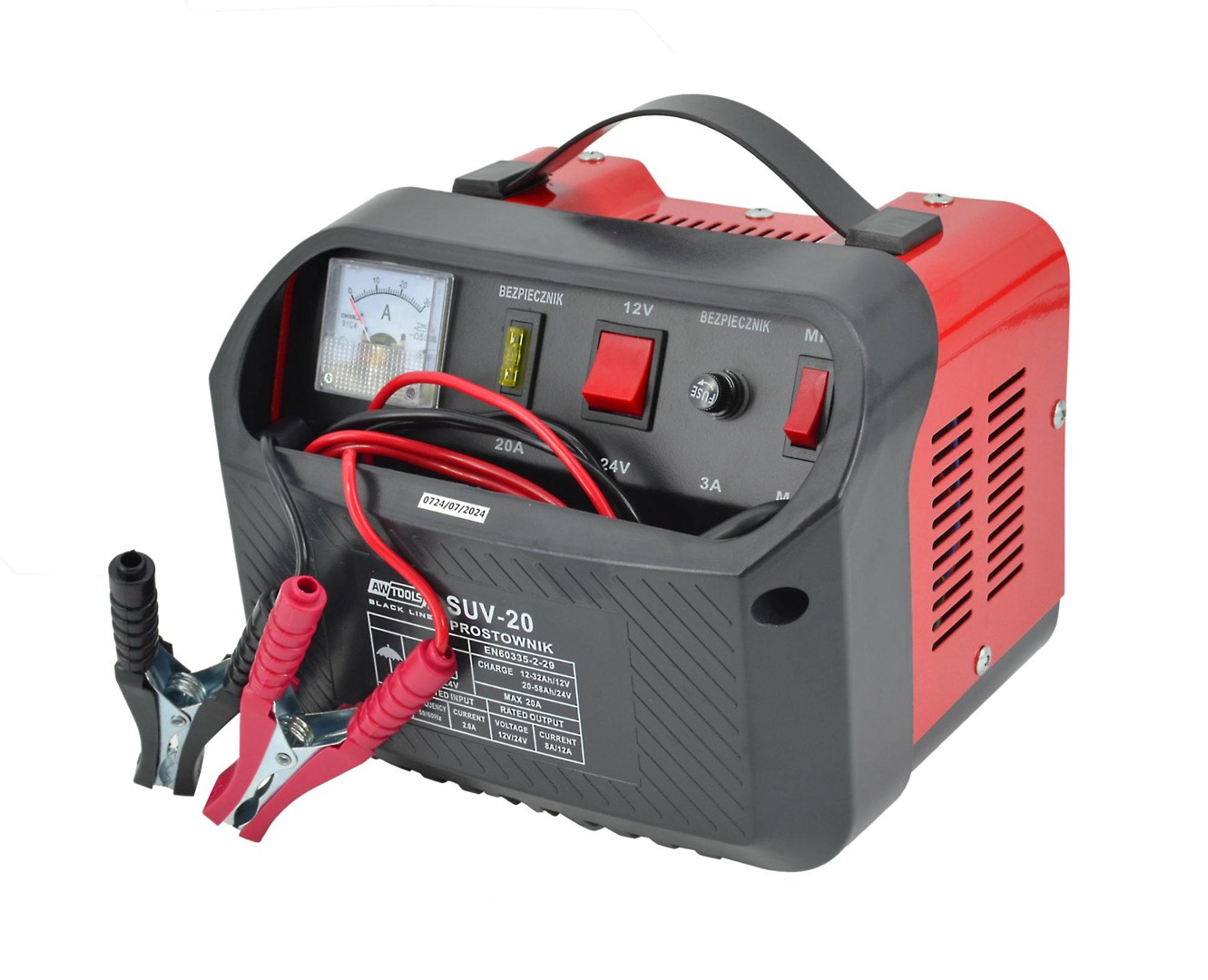 AW CHARGER SUV-20 12V/24V /BLACK LINE