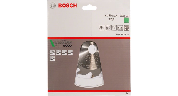 Bosch Optiline Wood Circular Saw Blades