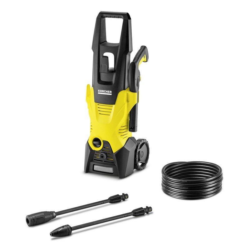 KäRcher K 3 Pressure Washer Compact Electric 380 L/H Black Yellow