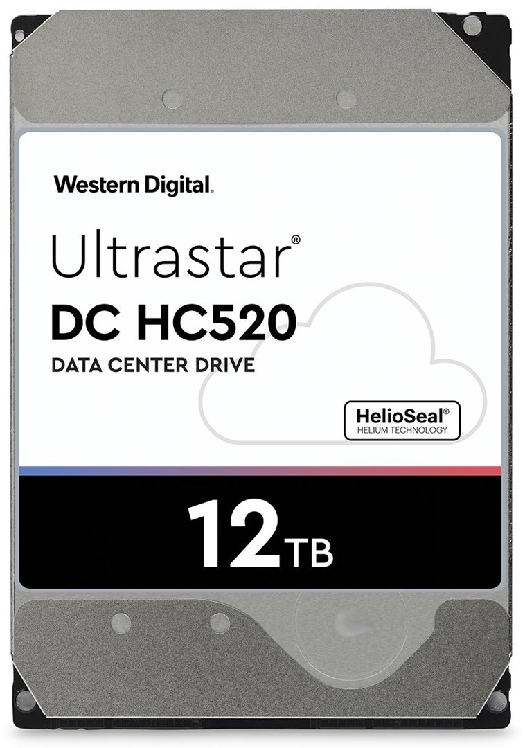Western Digital Ultrastar He12 internal hard drive 12 TB 7200 RPM 256 MB 3.5" SAS