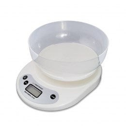 Esperanza EKS007 Kitchen Scale White Countertop Electronic Kitchen Scale