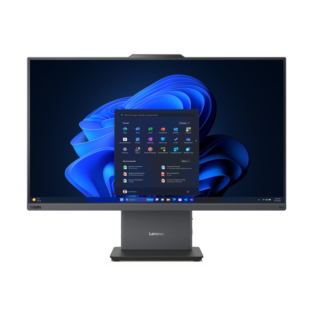 Lenovo ThinkCentre Neo 50a 27 Gen 5 Intel Core 5 210H 68.6 Cm (27 ) 1920 X 1080 Pixels All-In-One PC 16 GB DDR5-SDRAM 512 GB SSD Windows 11 Pro Wi-Fi 6 (802.11ax) Grey