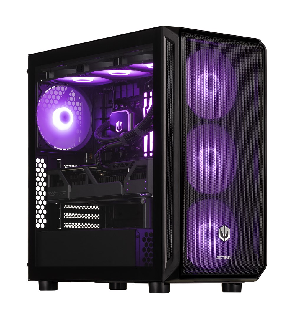 Actina 5901443415138 PC Intel® Core™ i7 i7-14700KF 32 GB DDR5-SDRAM 2 TB SSD NVIDIA GeForce RTX 5090 Midi Tower Black