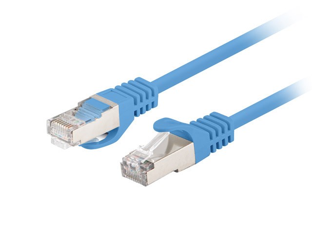 Lanberg PCU6-20CC-0200-B networking cable Blue 2 m Cat6 U/UTP (UTP)
