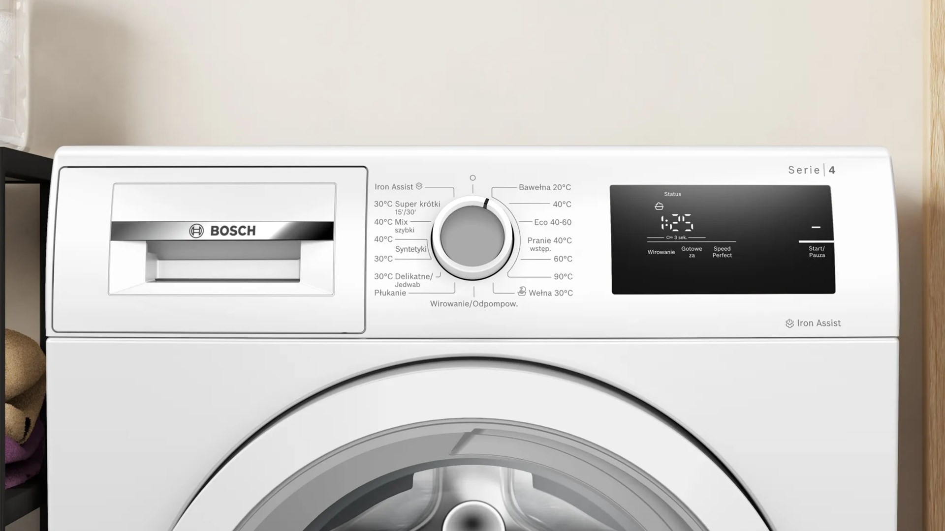 BOSCH WAN2405MPL 8kg 1200 Rpm – Washing Machine