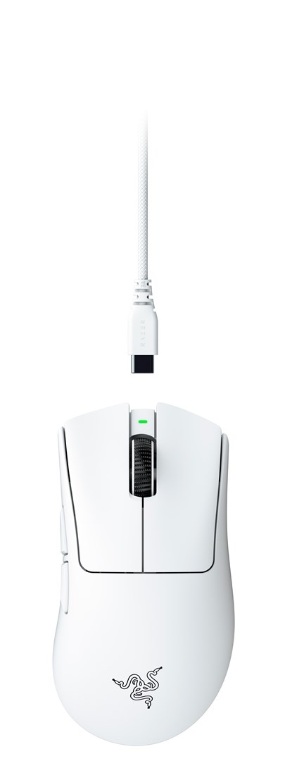 Razer DeathAdder V4 Pro mouse Gaming Right-hand RF Wireless + USB Type-A Optical 45000 DPI