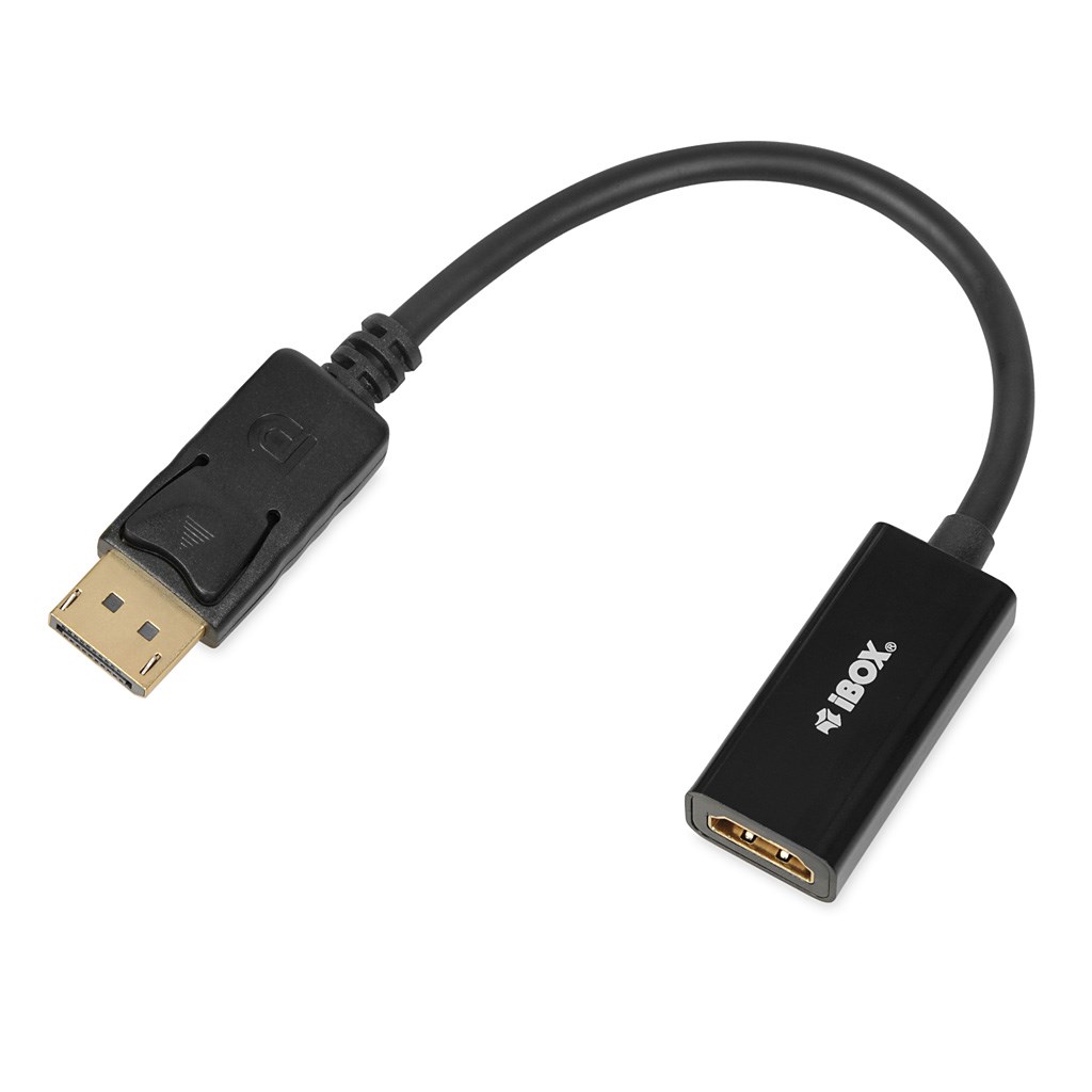 IBox IADP4K Display Port To HDMI Cable Adapter