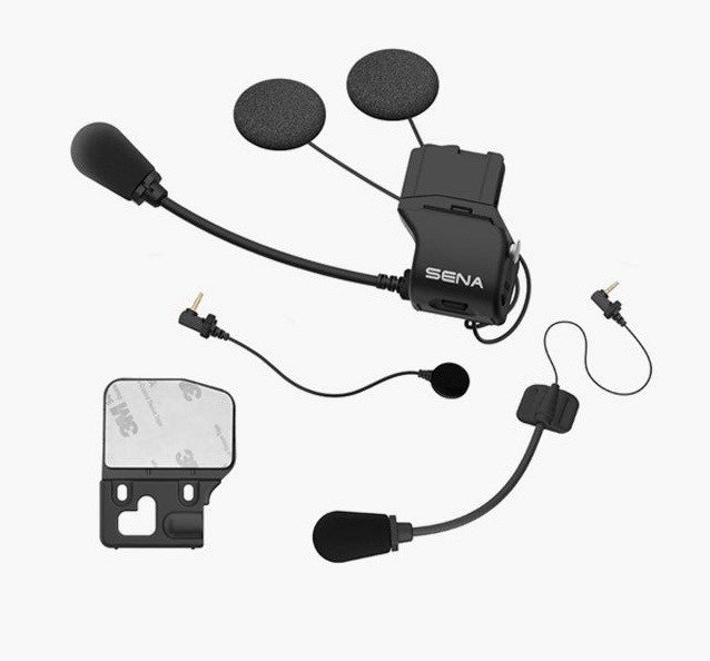 Sena SC-A0354 Universal Helmet Clip Kit With HD Speakers Black