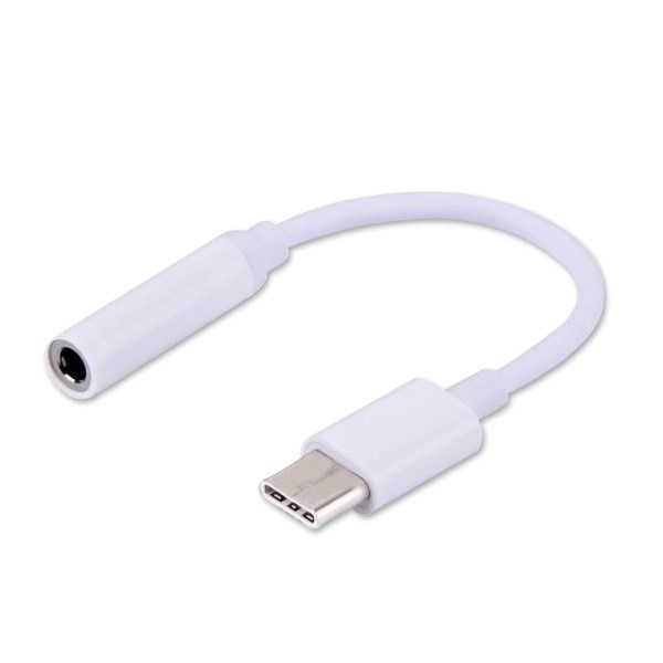 SAVIO USB Type 3.1 C (M) – Jack 3.5mm (F) Audio Adapter White AK-35