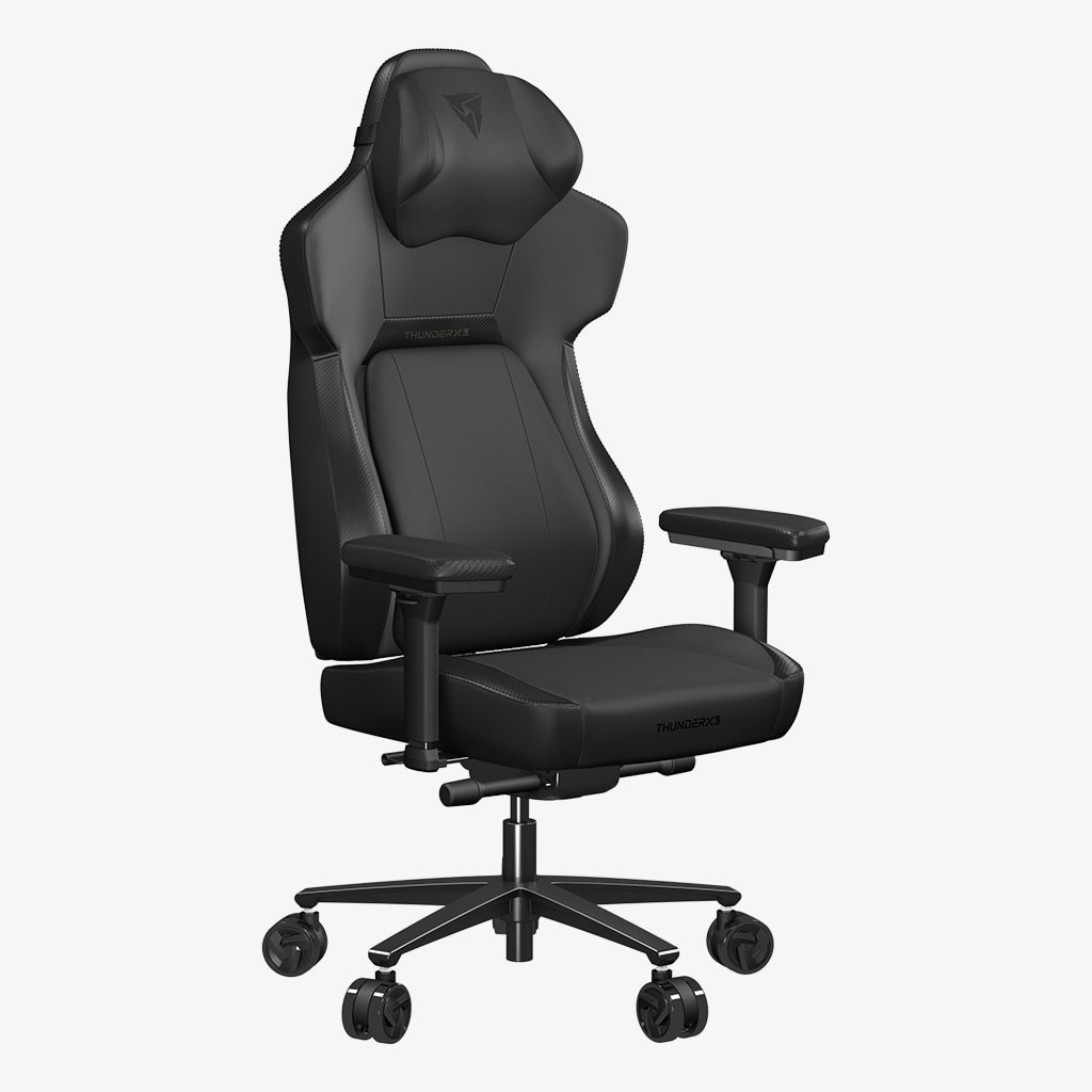 ThunderX3 CORE Modern Universal Gaming Chair Padded Seat Black
