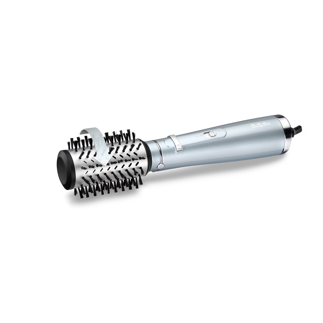 BaByliss AS773E Hydro Fusion Air Styler Hot Air Brush Black Metallic 700 W 98.4 (2.5 M)