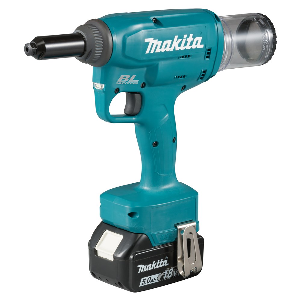 Makita DRV150ZJ Power Rivet Tool Black Green 2.4 4.8 Mm 10 KN