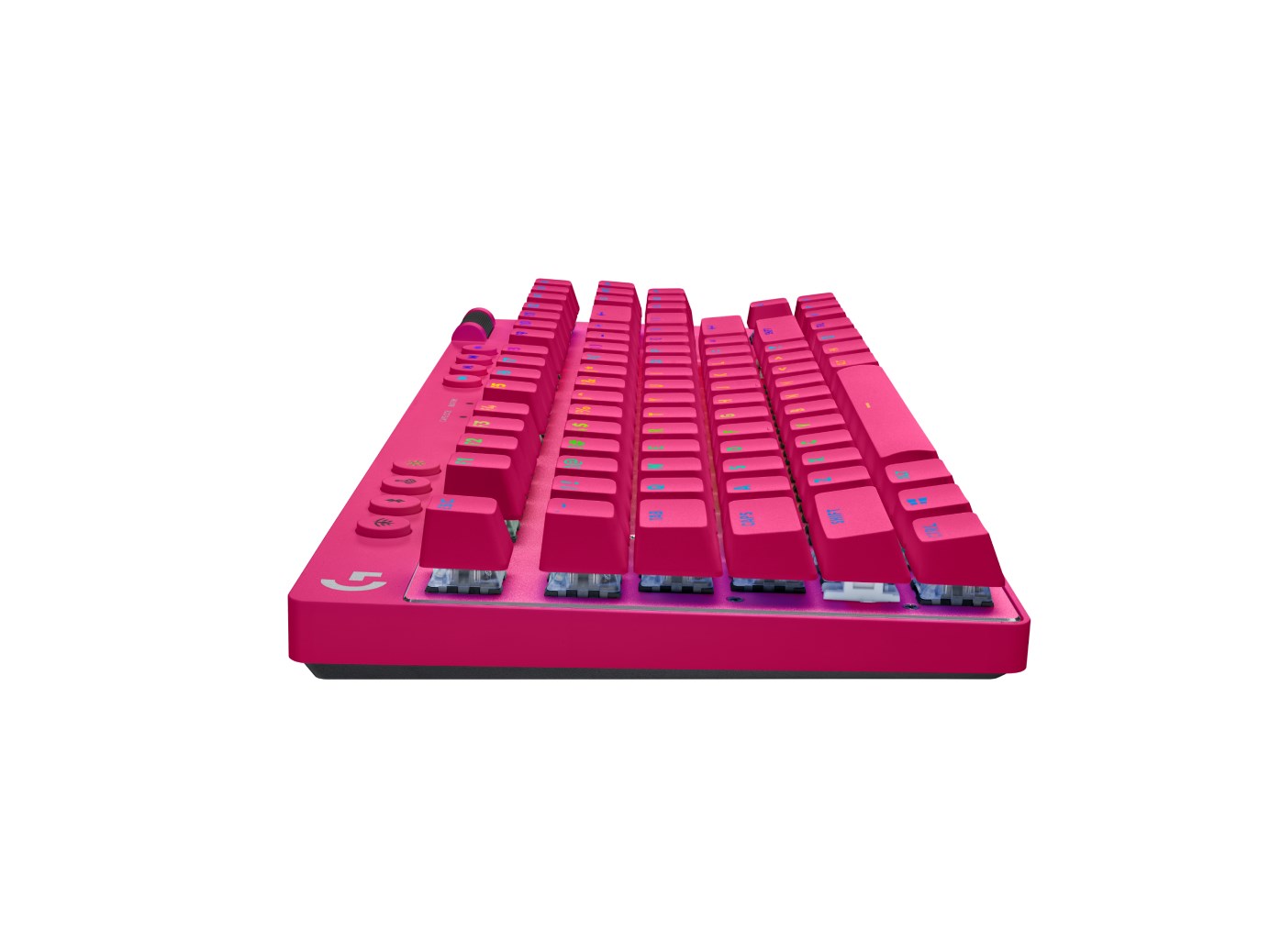 Logitech G PRO X TKL keyboard Gaming RF Wireless + Bluetooth QWERTY US International Magenta