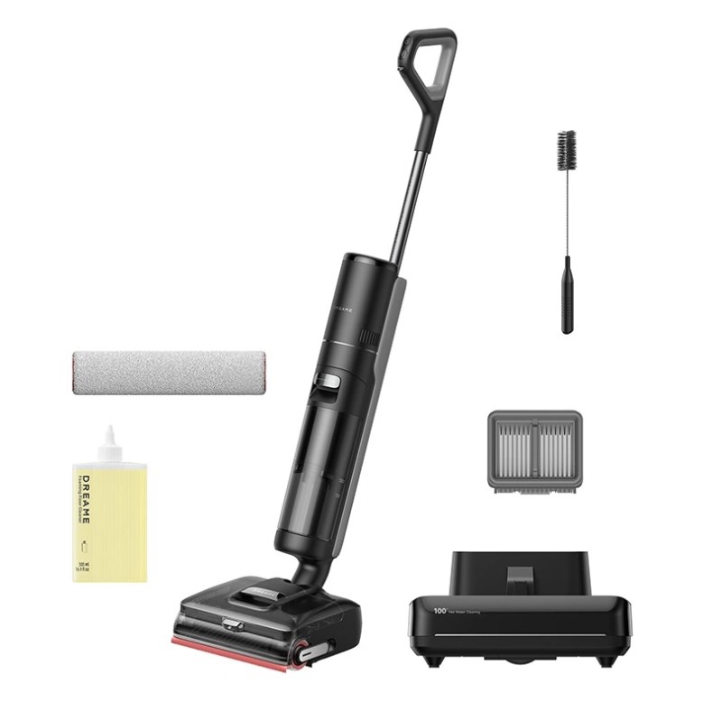 Dreame H15 Pro FoamWash Electric mop Battery Dry&wet Bagless 400 W Black, Red 30000 Ah