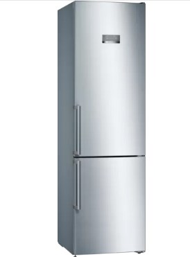 Bosch Serie 4 KGN397IEQ Fridge-Freezer Freestanding 368 L E Stainless Steel