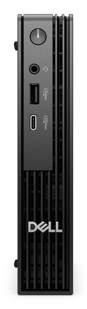 DELL Pro QCM1255 AMD Ryzen™ 5 PRO 8600GE 16 GB DDR5-SDRAM 512 GB SSD Windows 11 Pro Micro PC Mini PC Black