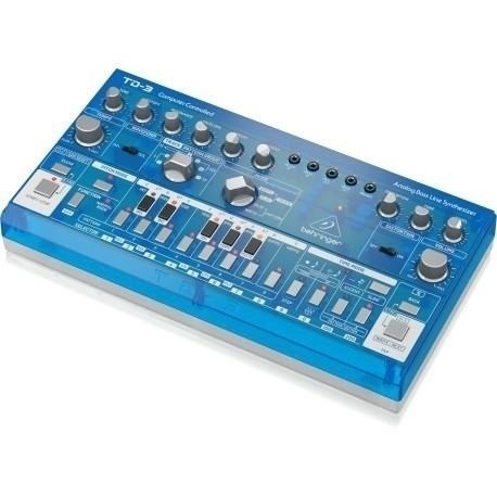 Behringer TD-3-BB Syntezator Linii Basowej Niebieski PrzeźRoczysty