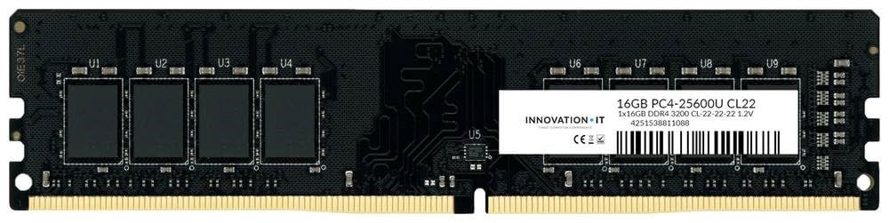 Innovation IT 3200 16GB CL22 1.2V LD (CL22-22-22) memory module 1 x 16 GB DDR4 288-pin DIMM