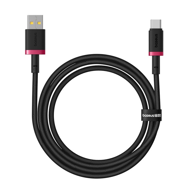 Baseus P10377802U01-01 USB cable USB 2.0 1 m USB C 0.48 Gbit/s 60 W Black