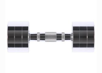 Chrome Dumbbells 2x7 Kg HMS CHD07